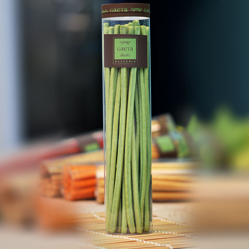 Grissini Espinafre Presente Tubo 30cm 200g