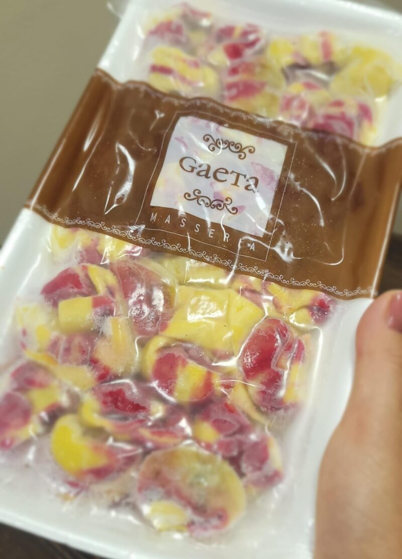 Agnolotti Pancetta e Cebola Caramelizada 500g