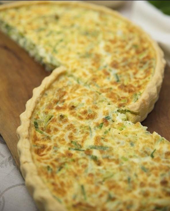 Quiche Alho Poró 25cm