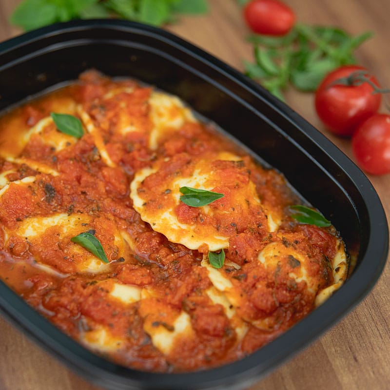 Prato Pronto Ravioli Búfala e Manjerição ao Molho Pomodoro 380g