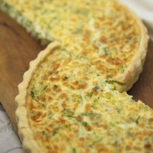 Quiche Alho Poró 25cm